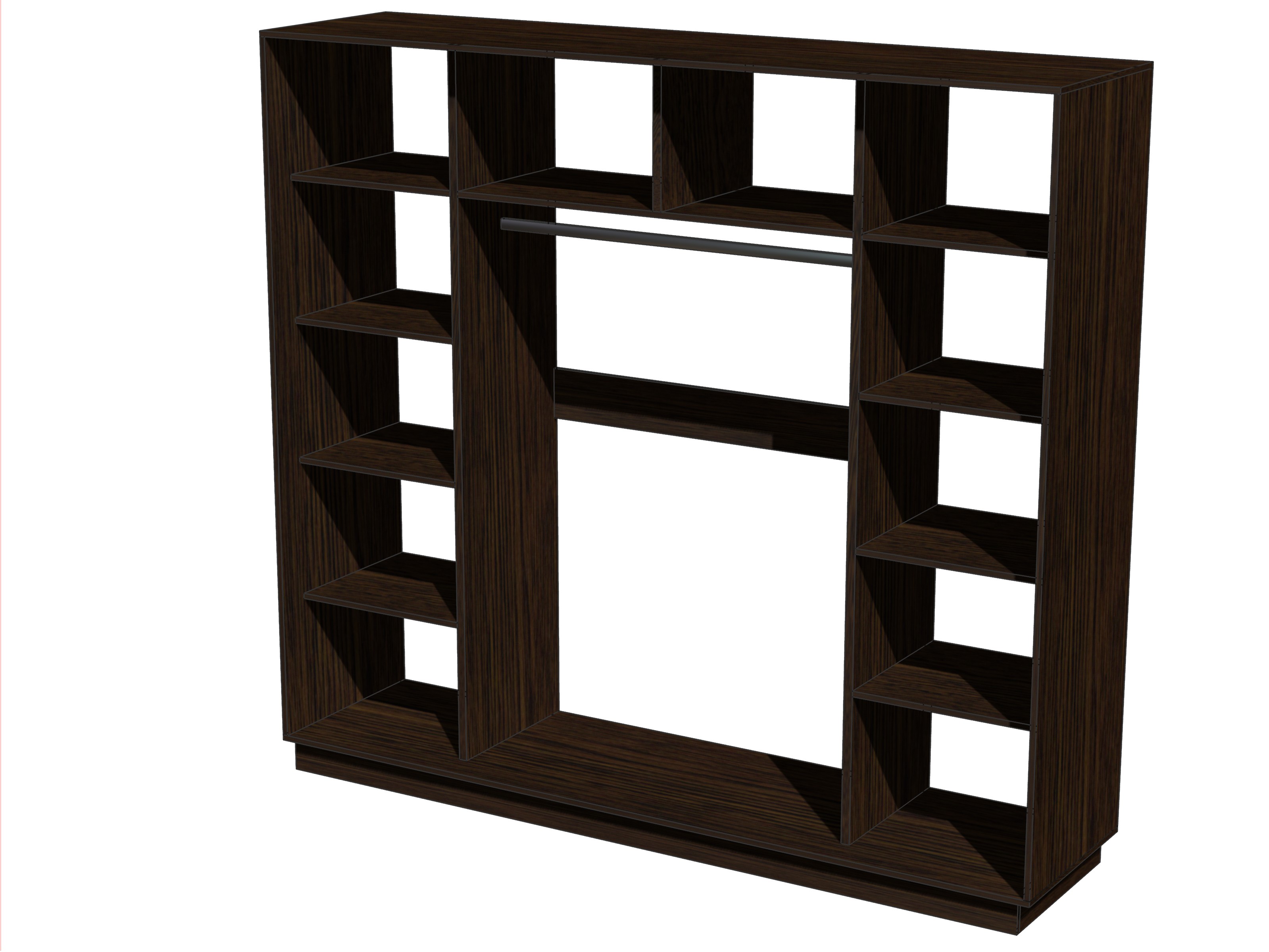 Шкаф-купе "Лайндор" Корпус к шкафу-купе  2400 венге