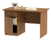 Стол письменный однотумбовый ольха/левый