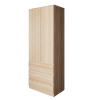 Шкаф "Твист" 2 двери, 3 ящика Дуб сонома