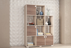 Стеллаж в интерьере