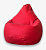 Кресло-Мешок "Груша" Real съемный чехол (красный) НЕЙЛОН 