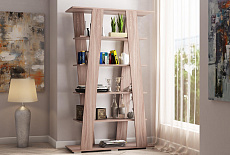 Стеллаж в интерьере