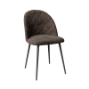 Стул Грета  Nella 075 шоколад (Без каркаса  №1) (Под заказ)