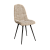 Стул Лувер  Nova 910 Велюр бежевый (Без каркаса  №2) (Складская)